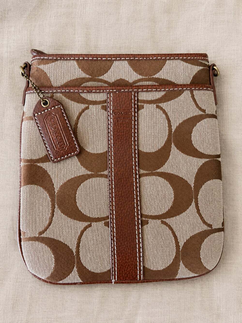 Coach Signature Canvas Crossbody Bag